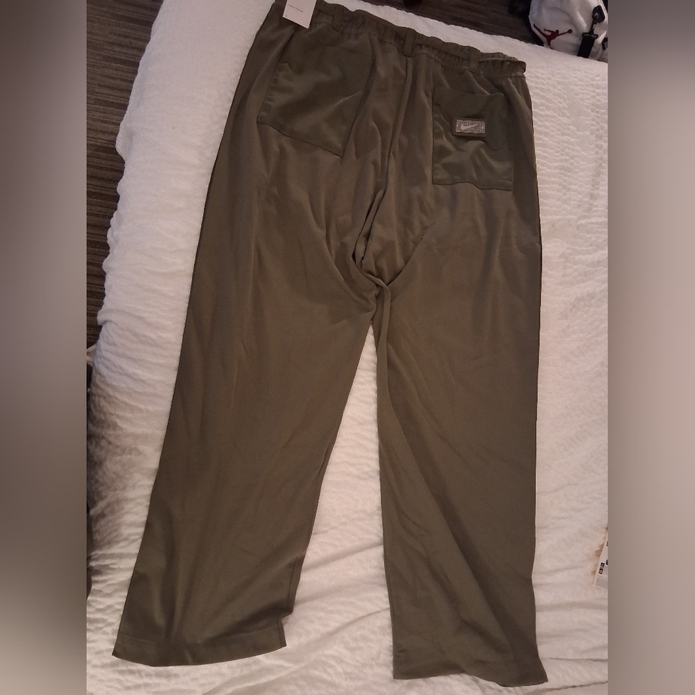 Nike Devin Booker Dri-Fit Tear Away Pants Olive Mens Size XL NWT HJ3899-222 - Picture 5 of 9
